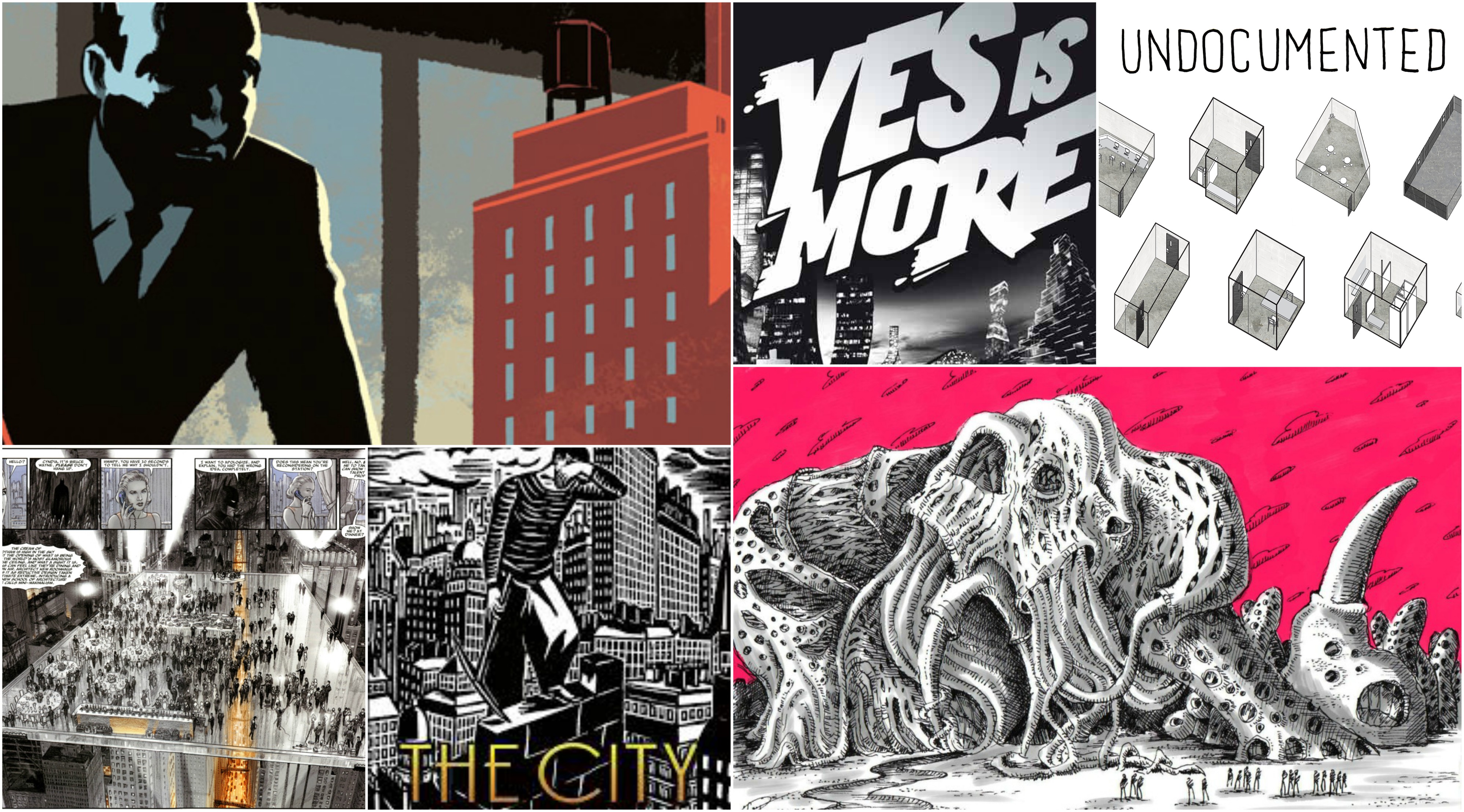 Image Depicts The Must-Read Graphic Novels In The Form A Collage